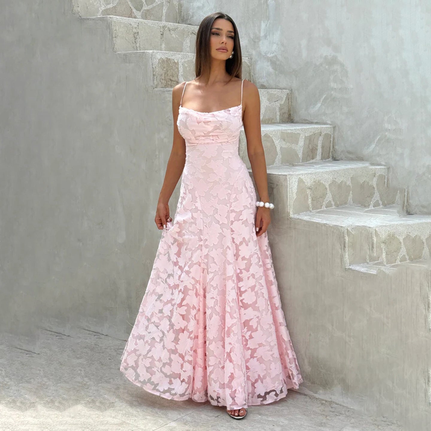 Women Dress High Waisted Silhouette
